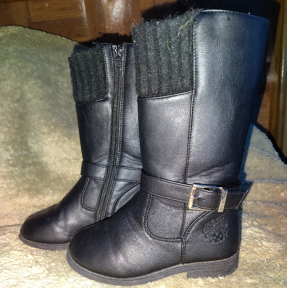 Vince Camuto Kids Riding Boots- Black